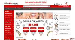 Desktop Screenshot of bodyjewelryfactory.com